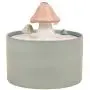 THMY Mushroom Pet Fountain - 1.5 Litre Ceramic Pet Water Fountain Capacity Fresh Filtered Water Dispensers for Cats and Dogs - Adjustable Flow - with 6 Filter Elements THMY Mushroom Pet Fountain - 1.5 Litre Ceramic Pet Water Fountain Capacity Fresh Filtered Water Dispensers for Cats and Dogs - Adjustable Flow - with 6 Filter Elements