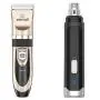 oneisall Low Noise Dog Clippers+2 Speed Dog Nail Grinder