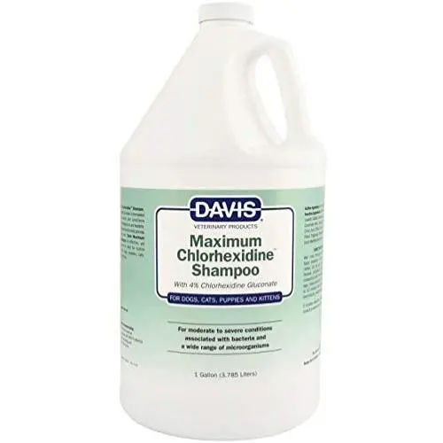 Davis Manufacturing Maximum Chlorhexidine Shampoo, Gallon Davis Manufacturing Maximum Chlorhexidine Shampoo, Gallon