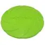 BEHAHA Flyer Dog Toy Flying disc Floating Frisbee Fetch Toy Lightweight Durable Rubber -Green