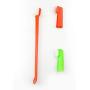 Dog Tooth Brushing Toys with Beef Taste Cat Toothpaste for Dogs, Dog Toothbrush Set -1 Long Brush & 1 Finger Toothbrush for Small Dogs, 3 in 1, Dog Chew Toys