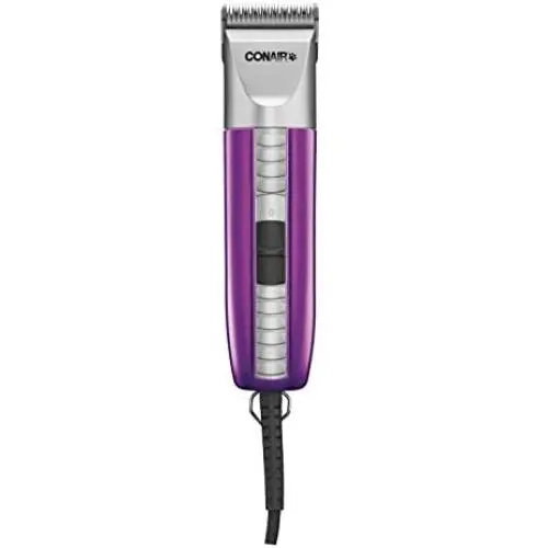 CONAIRPRO dog & cat Corded Two Speed Brushless Motor Clipper, Purple CONAIRPRO dog & cat Corded Two Speed Brushless Motor Clipper, Purple