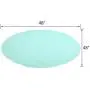 EXPAWLORER Washable Pee Pads for Dogs - Reusable Round Pad for Puppy Playpen Pen, Puppy Housebreaking Training, Travelling and Whelping