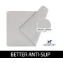 GOHOO PET Dog Food Mat Silicone Dog Bowl Mats for Water and Food Nonslip Dog Cat Pet Feeding Placemat