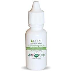 Pure and Natural Pet - Ear Cleansing Serum 1 oz, White (PN210)