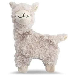 NANDOG Pet Gear My BFF Alpaca Crinkle Dog Toy – Plush Puppy Toy for Small and Medium Breed Non-Aggressive Chewers – Soft 15 Inch Dog Toy Provides Fun and Companionship