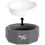 ALL FOR PAWS 2 in 1 Dog Food Water Bowl Pet Spill Free Bowl Portable Travel Puppy Dish Carry Up to 650ml