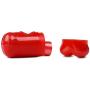 HaoDeng Poop Bag Dispenser - Includes 1 Roll (15 Bags) - Large, Earth-Friendly, Leak-Proof Pet Waste Bags
