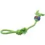 Dingo Dental Dog Toy for Fresh Breath, Light Ball with a Handle, Teeth Care Green 90333 Dingo Dental Dog Toy for Fresh Breath, Light Ball with a Handle, Teeth Care Green 90333