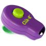 PetSafe Clik-R Dog Training Clicker - Positive Behavior Reinforcer for Pets - All Ages Puppy and Adult Dogs - Use to Reward and Train - Trainer Guide Included