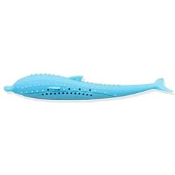 Studyset Catnip Toys Pets Pillow Chew Bite Supplies,Soft Silicone Mint Fish Shape Cat Toothbrush Chew Toy Automatic Cat Teaser