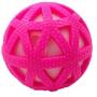 XIHONGSHIR Dog Toys Balls, Dog Toys Squeaky Balls, Natural Rubber Catch and Fetch Pet Toy, Exercise Game Balls, Tooth Cleaning, Non Toxic, 2Pcs (Blue),Pink,7.5cm