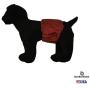 Male Dog Diaper - Made in USA - Burgundy Premium Dog Belly Band for Territorial Marking, Excitable Peeing and Urinary Incontinence