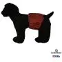 Male Dog Diaper - Made in USA - Burgundy Premium Dog Belly Band for Territorial Marking, Excitable Peeing and Urinary Incontinence Male Dog Diaper - Made in USA - Burgundy Premium Dog Belly Band for Territorial Marking, Excitable Peeing and Urinary Incontinence