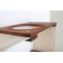CatastrophiCreations Deluxe Cat Fort Wall Mounted Lounge, Climb and Play Furniture Cat Tree Shelves - English Chestnut/Natural, One Size