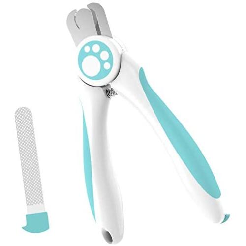 LAIKA Dog Nail Clippers and Trimmer - with Safety Guard to Avoid Over-Cutting Nails & Free Nail File - Razor Sharp Blades - Sturdy Non Slip Handles - for Safe, Professional Grooming LAIKA Dog Nail Clippers and Trimmer - with Safety Guard to Avoid Over-Cutting Nails & Free Nail File - Razor Sharp Blades - Sturdy Non Slip Handles - for Safe, Professional Grooming