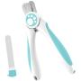 LAIKA Dog Nail Clippers and Trimmer - with Safety Guard to Avoid Over-Cutting Nails & Free Nail File - Razor Sharp Blades - Sturdy Non Slip Handles - for Safe, Professional Grooming LAIKA Dog Nail Clippers and Trimmer - with Safety Guard to Avoid Over-Cutting Nails & Free Nail File - Razor Sharp Blades - Sturdy Non Slip Handles - for Safe, Professional Grooming