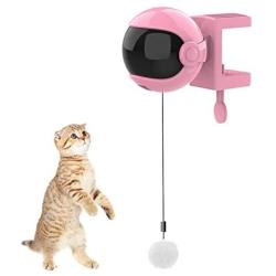 wuxiaobo Cat Toys for Indoor Cats, Interactive Cats Toys, Electric Cat Toy Funny Cat Ball Automatic Lifting Spring Rod Toy Ball Interactive Pet Toy Chic