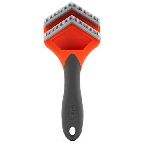 Hartz Groomers Best Fur Fetcher De-Shedder Dog Brush