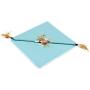 Houkiper Cat Scratching Pads Folded Sisal Carpet with Interesting Feather