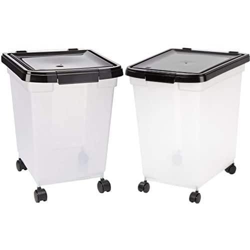 IRIS USA Nesting Airight Pet Food Container Set