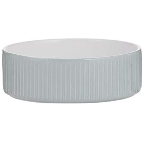 Mason Cash Linear Grey Pet Bowl 13x4cm, One Size