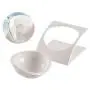 LIONWEI LIONWELI Melamine Tilted Elevated Cat Dog Bowl Raised Cat Food Water Bowl Dish Stress Free, Backflow Prevention, Made to FDA/EC&ECC European Standard LIONWEI LIONWELI Melamine Tilted Elevated Cat Dog Bowl Raised Cat Food Water Bowl Dish Stress Free, Backflow Prevention, Made to FDA/EC&ECC European Standard