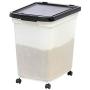 IRIS USA Airtight Pet Food Container, Black MP-350