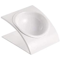 Rxan Cat Dog Bowls Elevated Tilted Raised Cat Food Water Bowl Dish Stress Free Backflow Protection