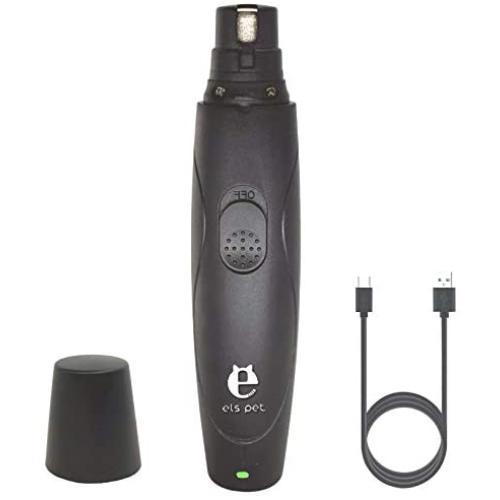 MaikcQ Dog Nail Grinder, Pet Nail Grinder,Upgraded Electric Rechargeable Pet Painless Nail Trimmer Low Noise Grooming Kit for Small Medium Dogs & Cats