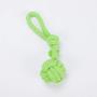 XIHONGSHIR Dog Balls Chew Toys, Cotton Ball Toys, Dog Toys Balls Tough, Dog Toy Balls with Rope, Dog Tooth Cleaning Toy Balls, Nontoxic Bite Resistant,(1Pink + 1Green),Pink+Green