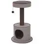 PetPals Steppe - Chenille Two Level Cat Tree with Spacopis Perches & Condo PetPals Steppe - Chenille Two Level Cat Tree with Spacopis Perches & Condo