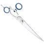 Heritage Stainless Steel Convex Canine Collection Pet Curved Swivel Shears, 8-1/2-Inch