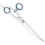 Heritage Stainless Steel Convex Canine Collection Pet Curved Swivel Shears, 8-1/2-Inch