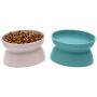 Kitty City Raised Cat Food Bowl Collection, Stress Free Pet Feeder and Waterer