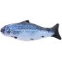 BeneGreat Electric Realistic Kicker Fish Toy Doll,Plush Simulation Dancing Fish Cat Catnip Toy,Funny Pets Pillow Chew Bite Kick Supplies for Cat/Kitty/Kitten Flopping Fish