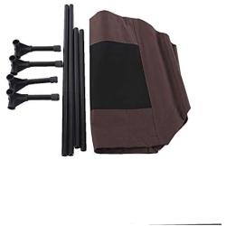 K&H Pet Products Original Pet Cot Elevated Dog Bed Chocolate/Black Mesh Large 30 X 42 X 7 Inches