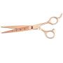 LILYS PET Professional PET Dog Grooming Scissors Cutting&Curved&Thinning Shears,Round Hole Design, Shark Teeth Thinning Scissor