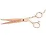 LILYS PET Professional PET Dog Grooming Scissors Cutting&Curved&Thinning Shears,Round Hole Design, Shark Teeth Thinning Scissor