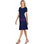 Group of Dog Hair Fallen After groomind and Comb,Fashion Women Slim Party Dress Put on Black Board S
