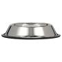 NEATER PET BRANDS Slow Feed Bowl Stainless Steel Metal (Non Tip Style) - Stops Dog Food Gulping, Bloat and Rapid Eating (Large, Non-Tip Base)