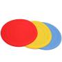 XIHONGSHIR Flying Frisbee, Dog Flying Disc, Dog Frisbee Soft, Tooth Resistant Training Fetch Pet Toys, Disc for Large and Small Dogs, Pack of 3 Non Toxic Dog Toys,Randomcolor,17.5cm