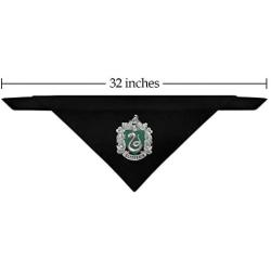 GRAPHICS & MORE Harry Potter Slytherin Painted Crest Dog Pet Bandana