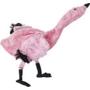 SPOT Mini Skinneeez | Stuffless Dog Toy with Squeaker For All Dogs | Tug-Of-War Toy For Small and Large Breeds | 13'' | Flamingo Design | By Ethical Pet