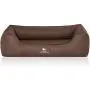 Knuffelwuff Artificial Leather Orthopaedic Dog Bed Rockland XXL Large 120 x 85cm Brown Knuffelwuff Artificial Leather Orthopaedic Dog Bed Rockland XXL Large 120 x 85cm Brown