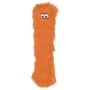 West Paw Rowdies with HardyTex, Plush Dog Toy (Judith, Orange Fur) & Zogoflex Jive Ball Dog Chew Toy (2-Inch, Tangerine)