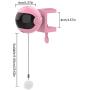 Grehod Funny Pet Toy Electric Cat Toy Funny Cat Ball Automatic Lifting Spring Rod Toy Ball Interactive