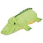Petmate 54199 Squeakbottles Gator Dog Toy, Green