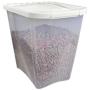 Van Ness 25-Pound Food Container with Fresh-Tite Seal with Wheels