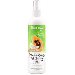 TropiClean Deodorizing Sprays for Pets, Made in USA - Made in USA - Helps Break Down Odors to Effectively Deodorize Dogs and Cats, Paraben Free, Dye Free